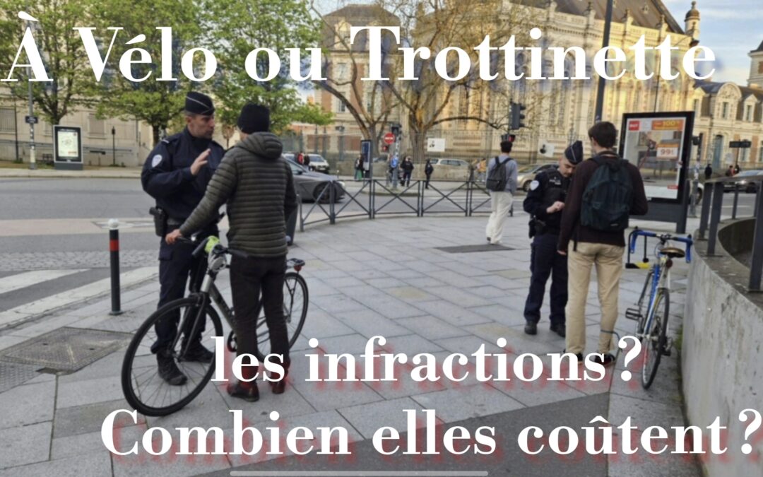 Quelles amendes et montants des infractions aux Code de  la Route des deux roues (VAE,EDPM…)